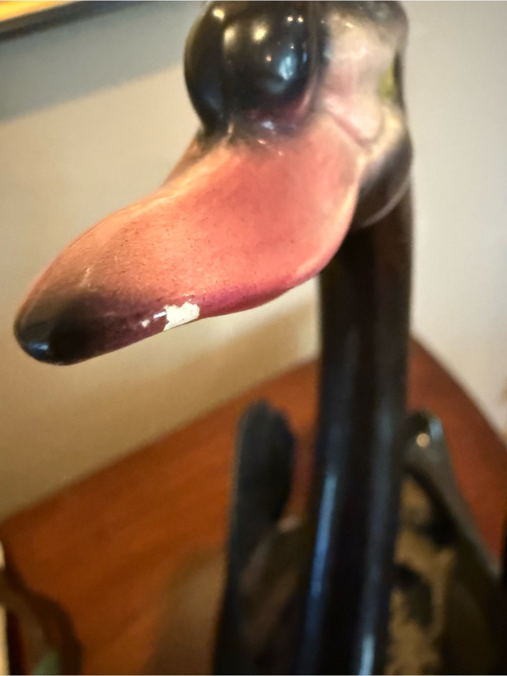 Vintage Maddox California Black Swan Ceramic Planter 1950s - Picture 5 of 9